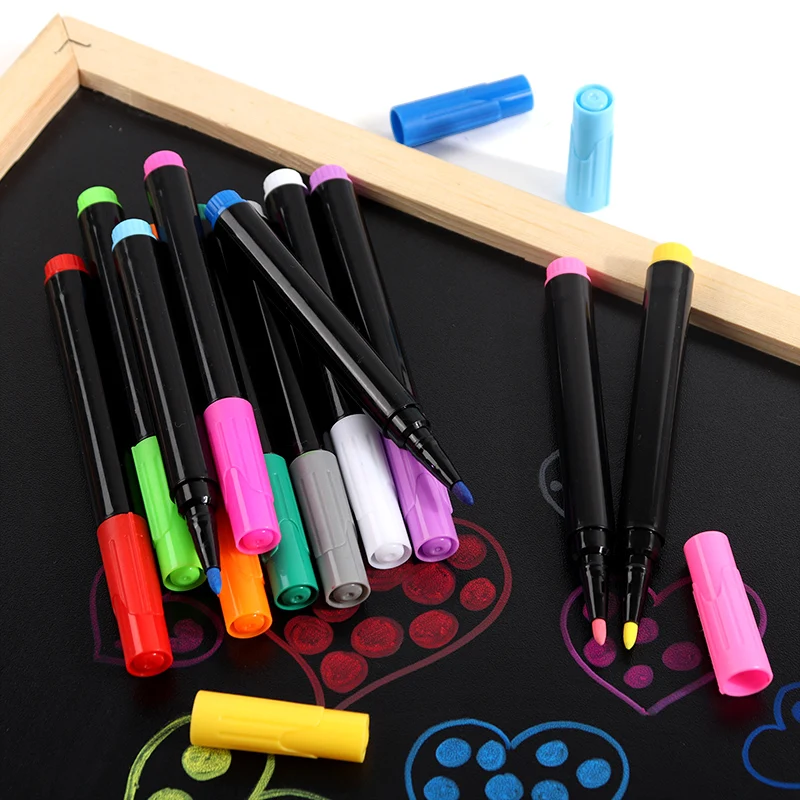 Customization Colorful Erasable Marker 12 Colors Dry Erase Marker Magnetic Whiteboard Markers For kids