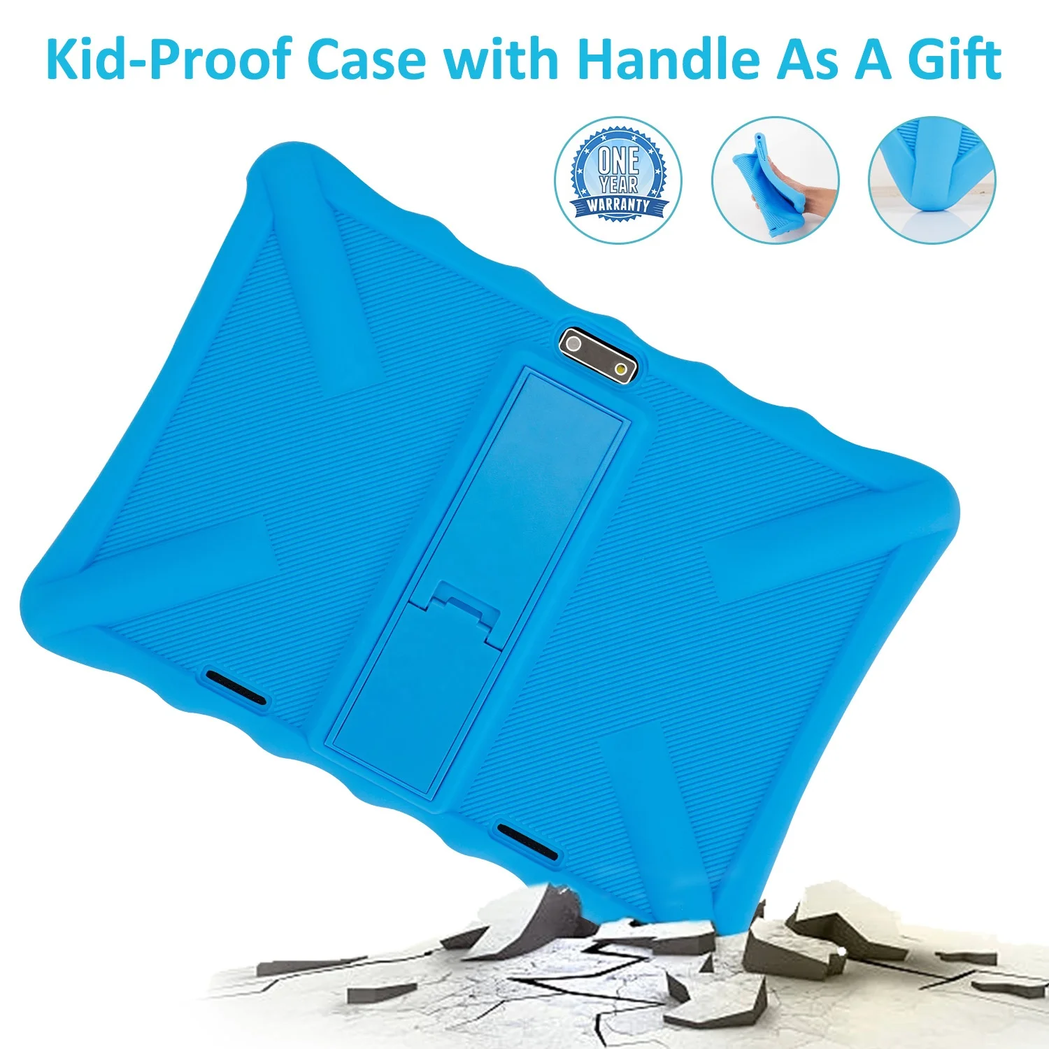 Tablet And Phone 10 Inch Touch Screen 3G Gift For Children Learning Educational Drawing With Silicone Case  Android 10 Tablet PC