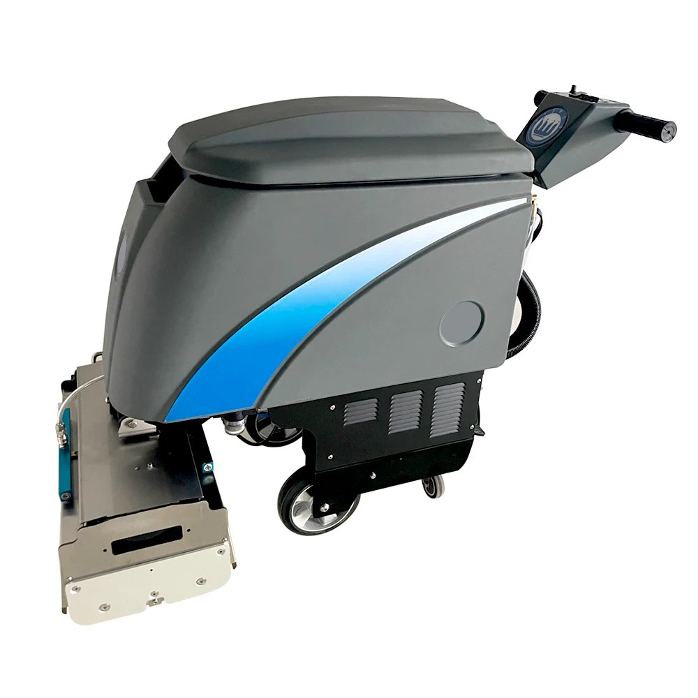 Intelligent Automatic Hard Cheap Compact Auto Subway Station Workshop Floor Scrubber Machine Manufacturers