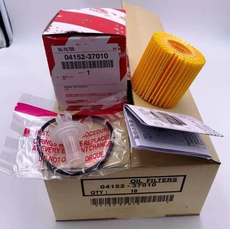 China manufacturer auto engine oil filter 04152-37010 04152-38010 04152-31090 04152-38020 04152-YZZA1 04152-YZZA6 04152-YZZA5