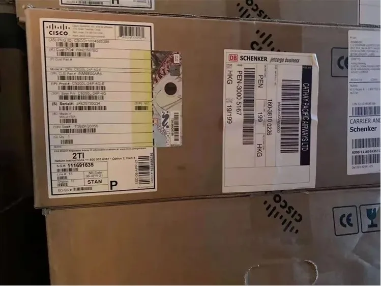 Оригинальный Новый C9200L-48P-4X-E 48 портов Gigabit Ethernet-Коммутатор cisco переключатель poe