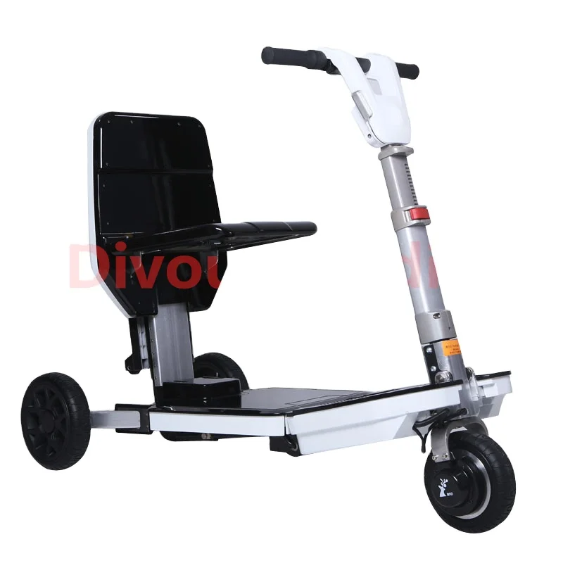 Manufacturer Price Elderly Disabled Portable Folding Electric Three wheeled Scooter