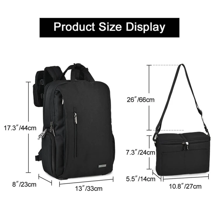 Top Fashion CADeN L5 III Multi-function Waterproof Dual Shoulders Photography Digital Camera Bag Backpack for Nikon Cameras