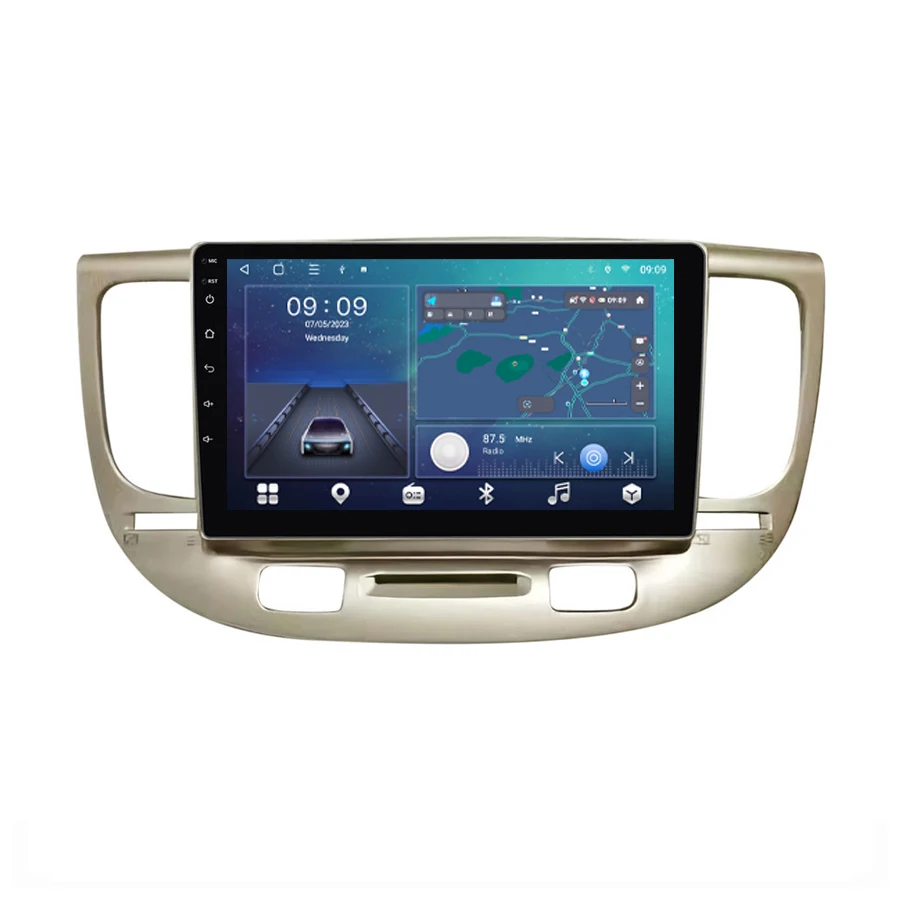 LT LUNTUO Android 13 8core 8+128g 2din Stereo For Kia Rio 2 2005-2011 4g Lte Carplay IPS Touch Screen  Car Stereo Dvd Player