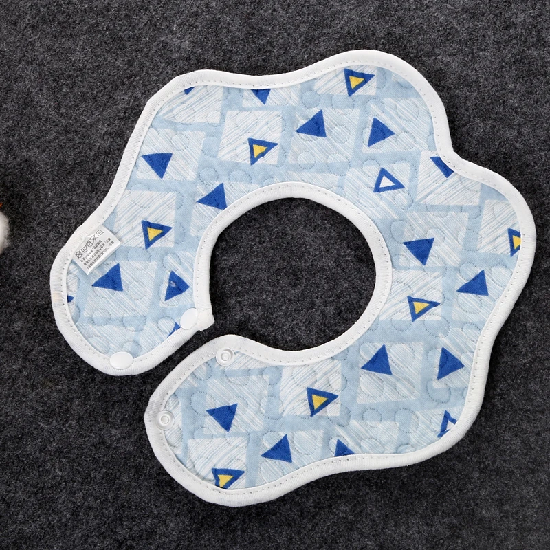 High Quality Baby Bibs for Boys Printed Cartoon Waterproof Bibs Baby Organic Cotton Muslin Custom Logo Baby Bibs for Girls