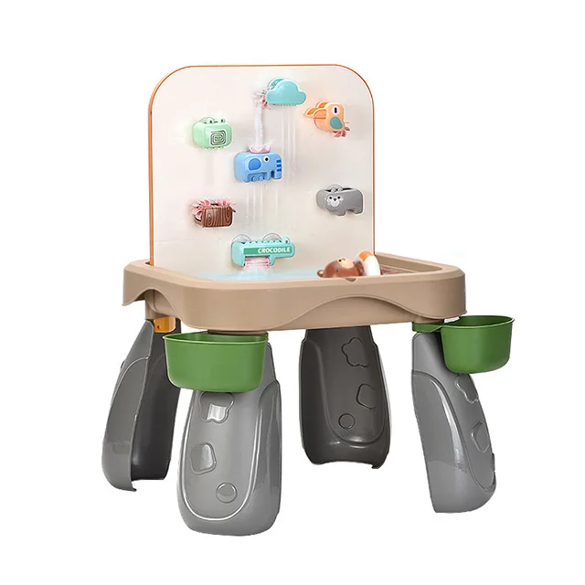 KSF Multi-activity 4 In 1 Bath Toy Play Table Double Sided Water Play Toy For Baby