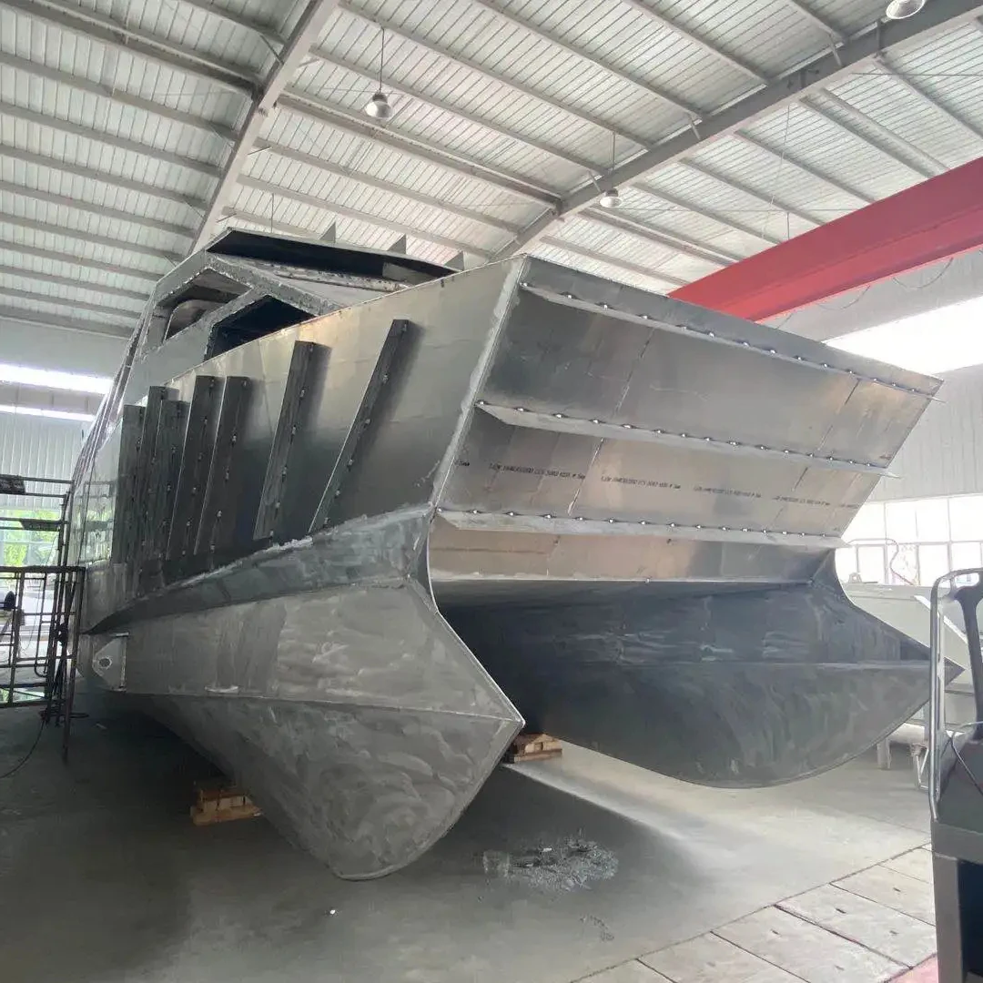 Лодка Allsealion 15X4 5 м алюминиевый катамаран пассажирский пассажирские катера туристическая лодка