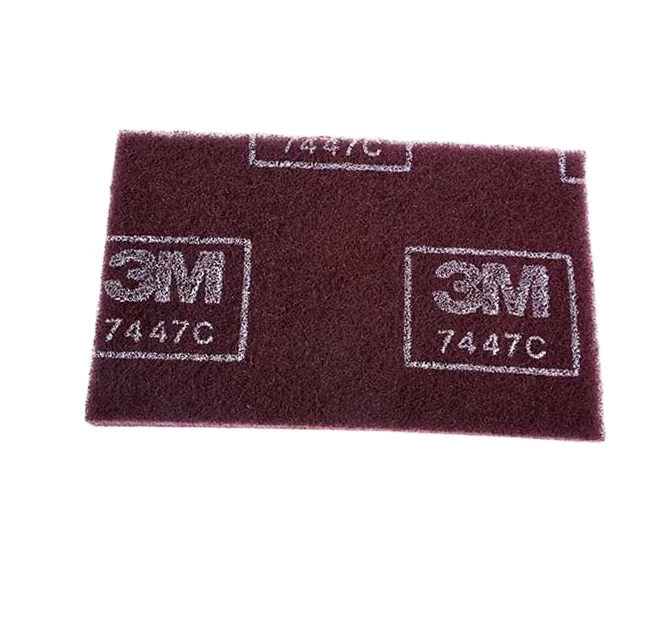 3 м шлифовальный ручной коврик 7447C 6*9 дюймов нетканый оксид алюминия