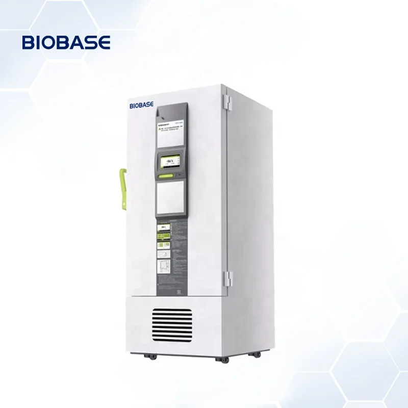 BIOBASE Freezer 58L-158L -86 Degree Ultra Low Temperature Upright Deep  Freezer  for Biological Samples Strain Virus