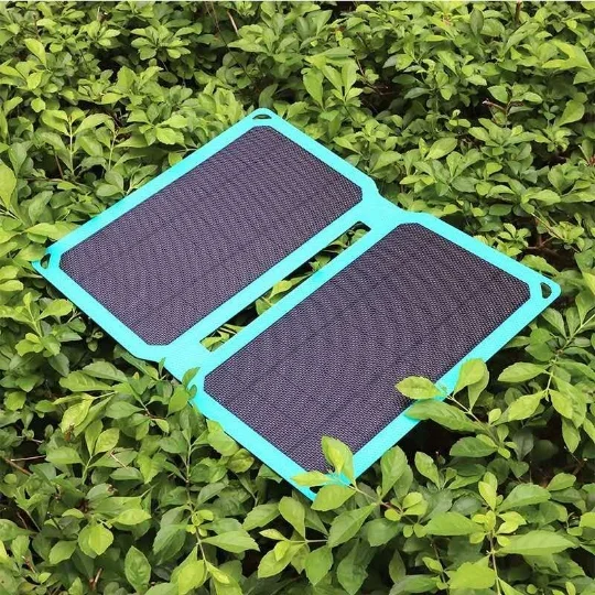 Folding Solar Charger 10w 5v 2.1a Usb Output Devices Portable Solar Panel for Mobile Phone