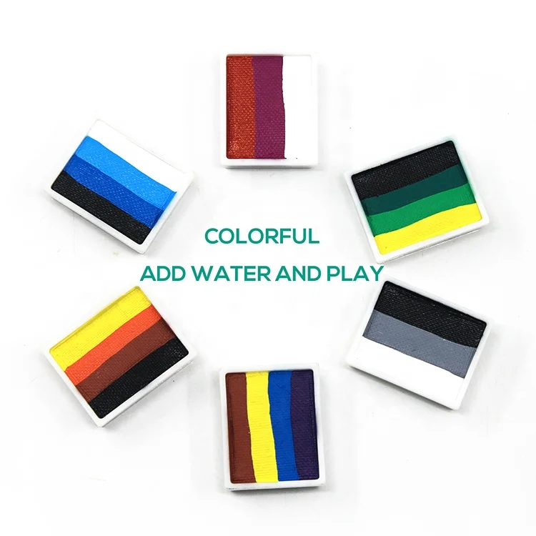 professional private label custom logo cheap face painting factory price cosplay face paint kit
