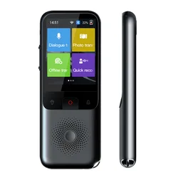 New Arrival AI Intelligence Translator Support Voice/Photo/Recording Translation for Business/Travel/Education