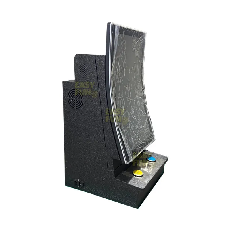 Coin Operated Counter Top Game Machine Curved 27 inch Touch Pot o Gold Multi Game Metal Table Top