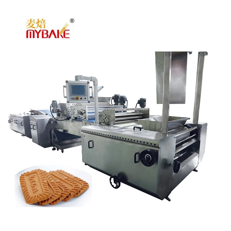 
Skywin Automatic Cream Biscuit Production Line Soft Biscuit Machinery Cookie Press Machine 