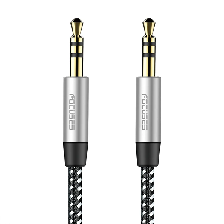 Focuese Audio Cable 3.5mm Audio Car Cable for Amplifier Phone Speaker RCA 3.5mm Jack Male to  Male RCA AUX Cable