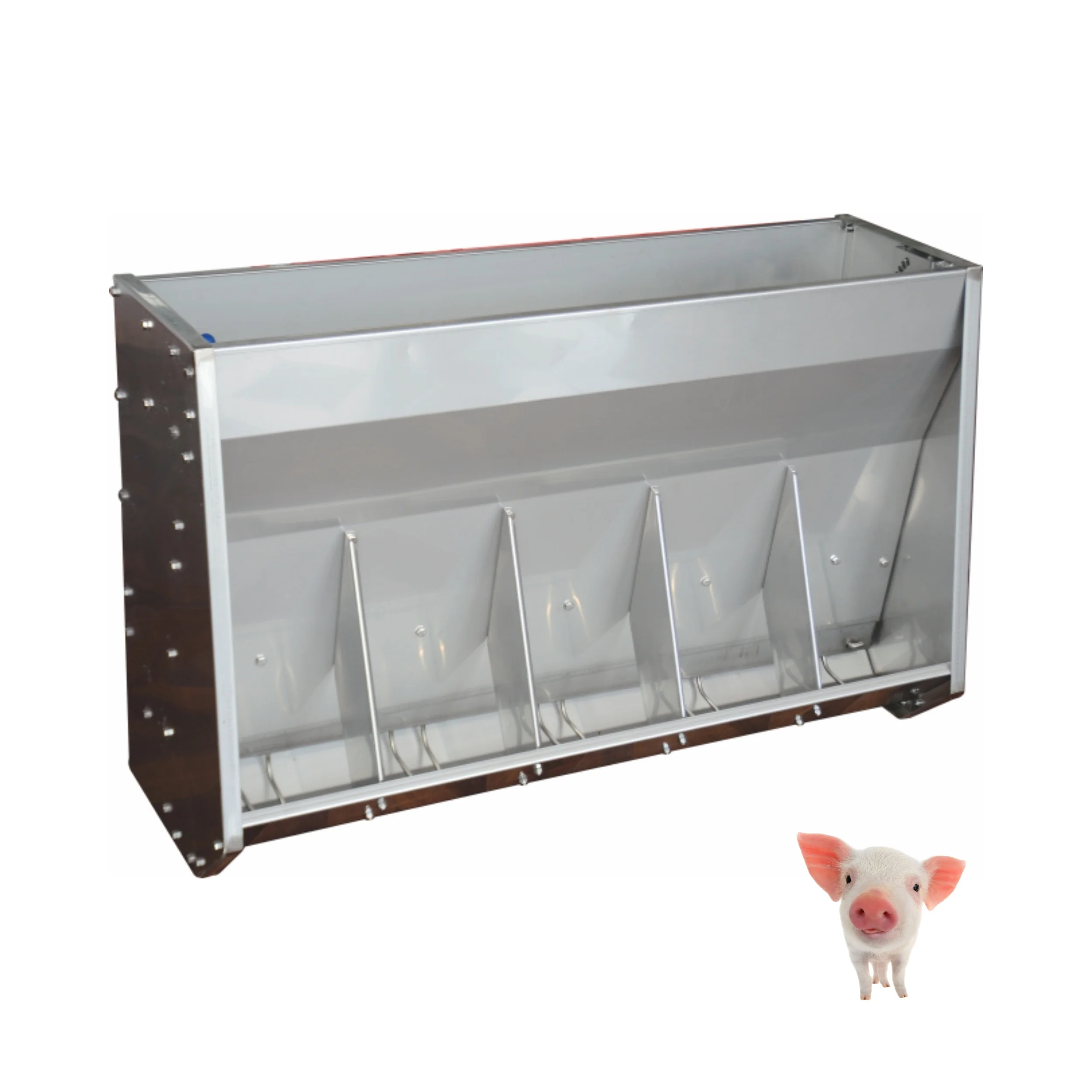 Dedicated fully automatic pig feed trough for pig farming equipment