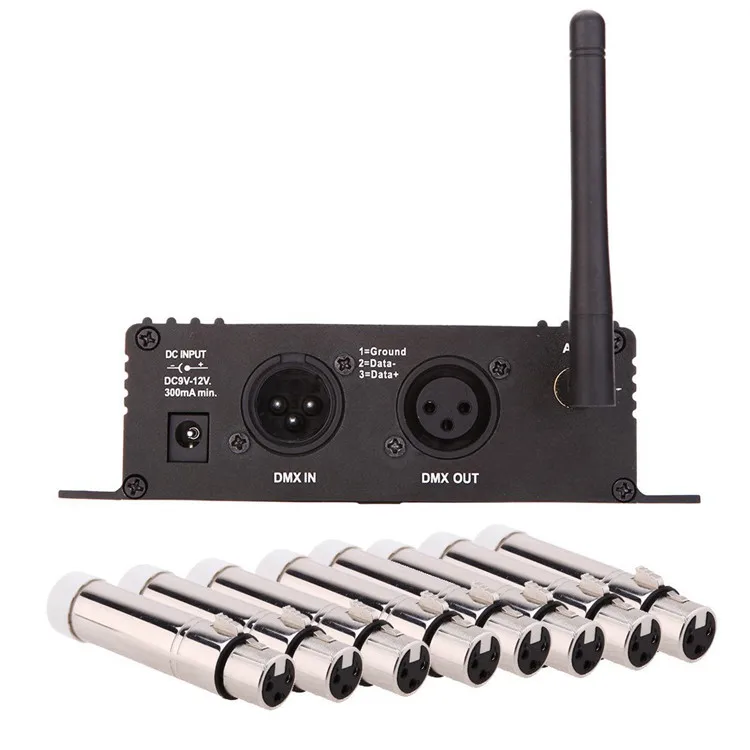 New product hot sell 2.4 G wireless DMX512 receiver and transmitter
