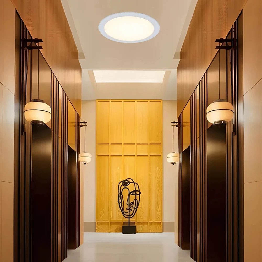 2700K 3000K 3500K 4000K 5000K + Dimmable 4 6 8 inch led recessed office adjustable downlight pot lights panel ceiling