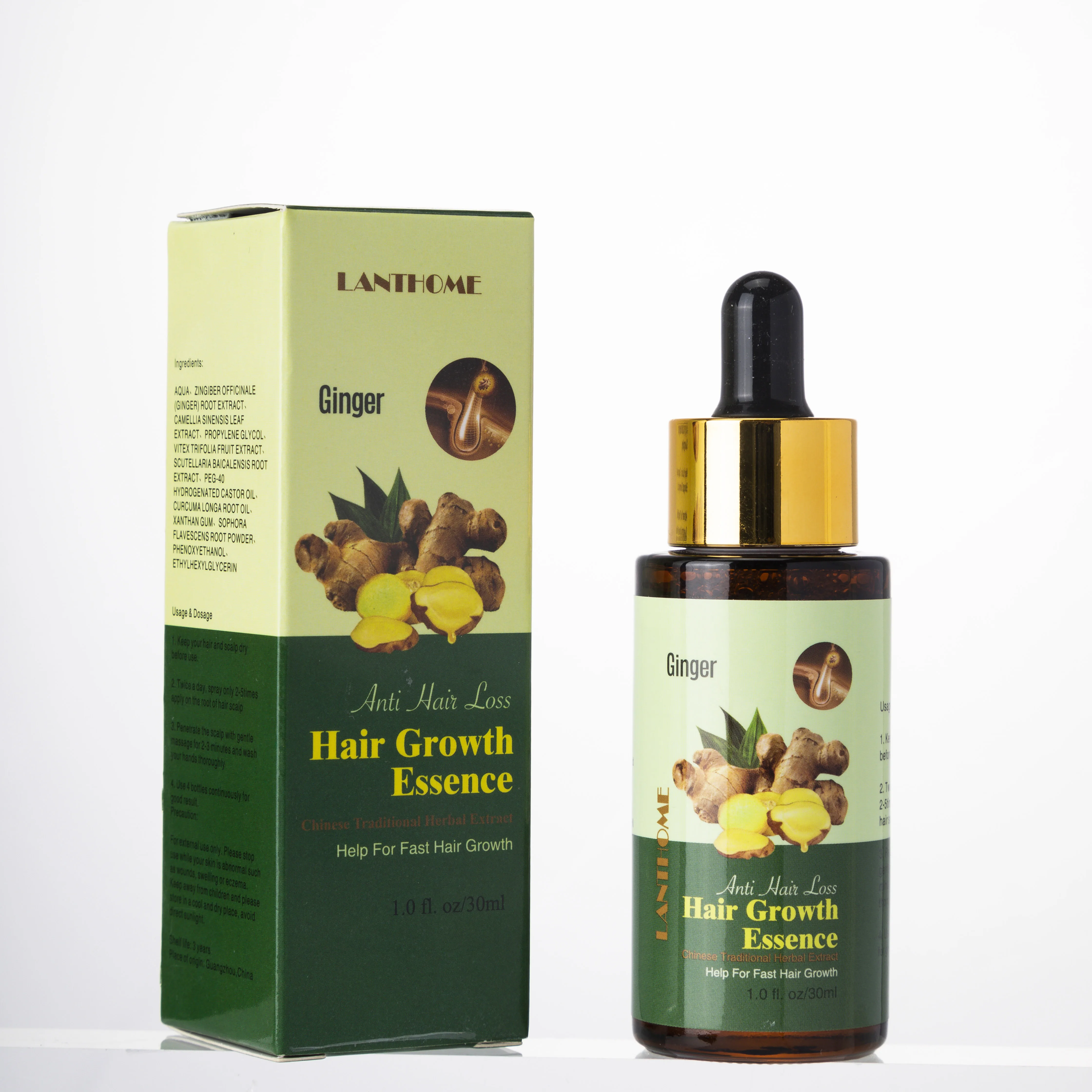 Natural Hair Regrowth Oil Hair Massage Oil Hair Refreshing Oil Hot Sale Balance  Control Product