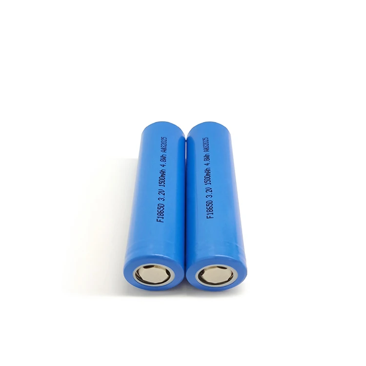 Manufacturer wholesale customized lithium ion 18650 cylindrical cell 3.2V 1500mAh rechargeable battery
