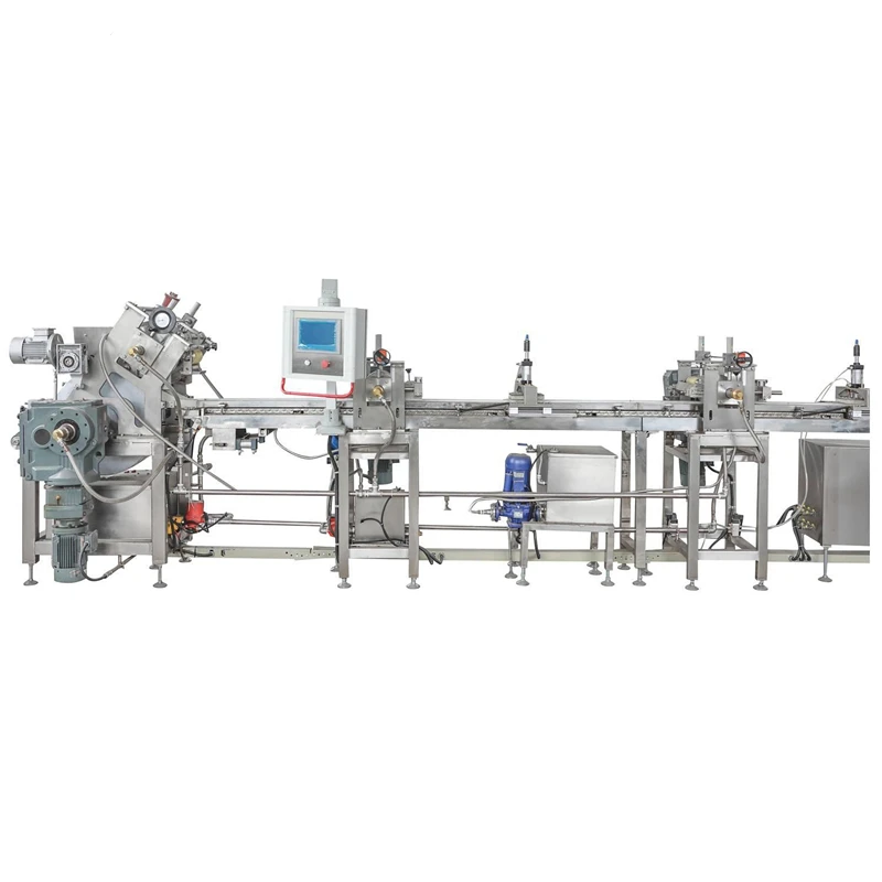 Full-automatic chocolate energy bar machine chocolate cereal bar forming machine