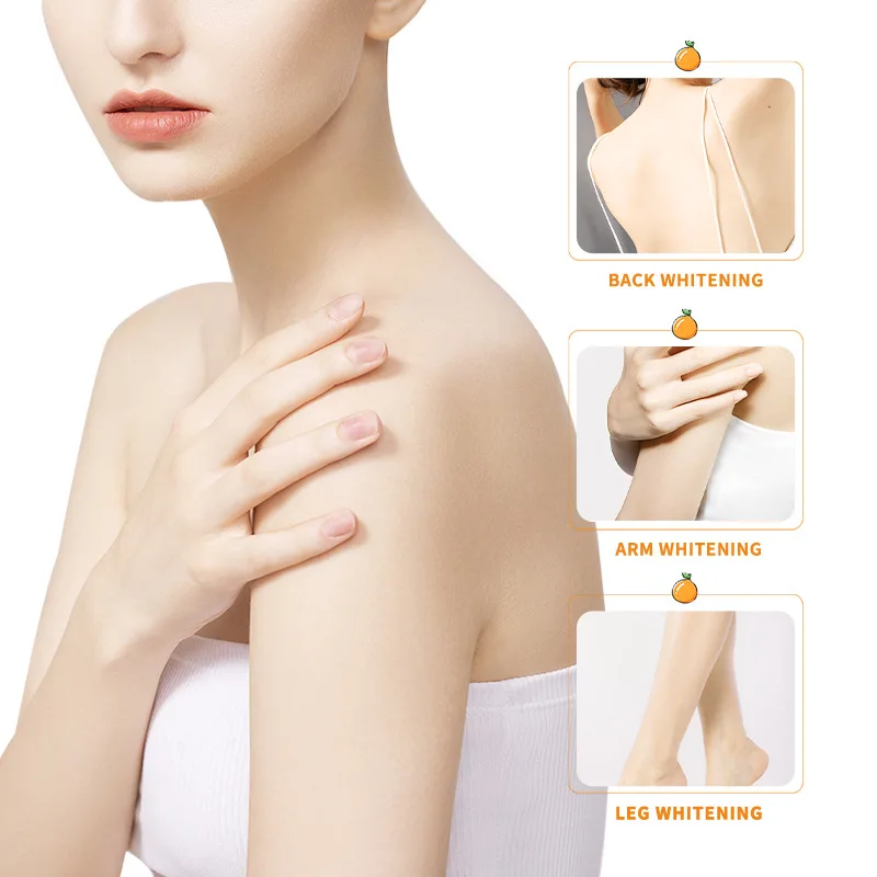 VC Whitening Body Lotion Brightening Smooth Moisturizing Exfoliating Eliminate Small Pimples Remove Snake Lines Clear Scaly Skin