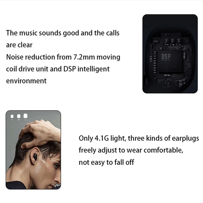  Самые продаваемые товары 2021 Xiaomi Redmi Airdots 2 Наушники-вкладыши с синими зубьями наушники-вкладыши для наушников Mi