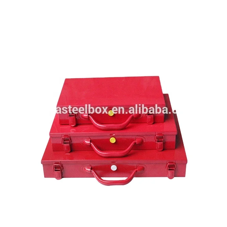 High quality steel Factory Cheap Price Portable metal tool box