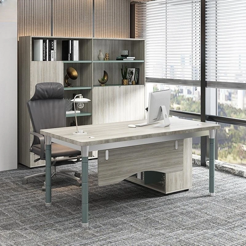 Executive Office Desk Office Furniture Modern design L Shape Melamine Manager Table