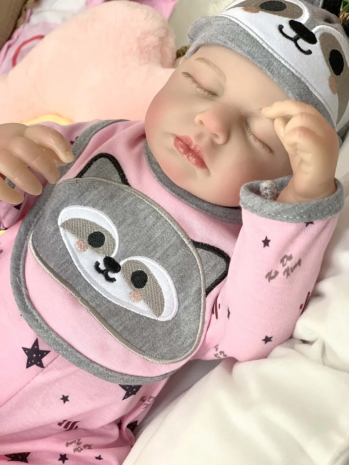 Menina Platinum Pretty but Recien Nacido Afroamericano Solida Lovely Pig American Boy 16 Reborn Dolls