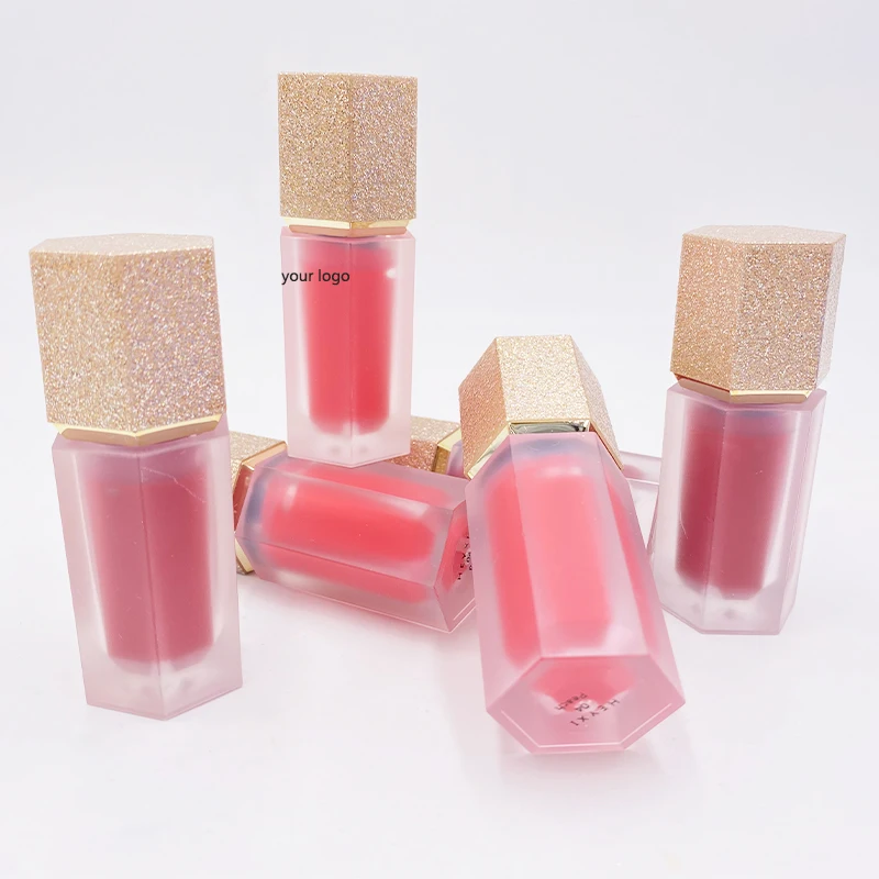 Hot Style Moisturizing Fruit Brightening Face Blush No Logo Fine Pigmentation Liquid Silky Blusher Makeup Blush