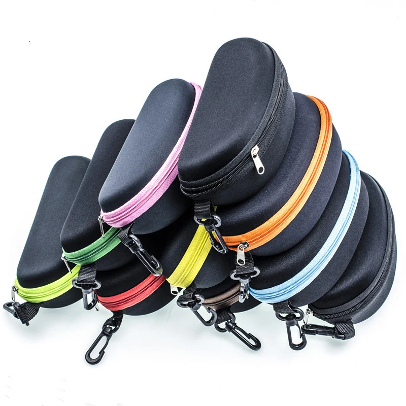 Wholesale Custom Logo Optical Glasses Case Glasses Zipper Big Sunglasses Packaging Case Box