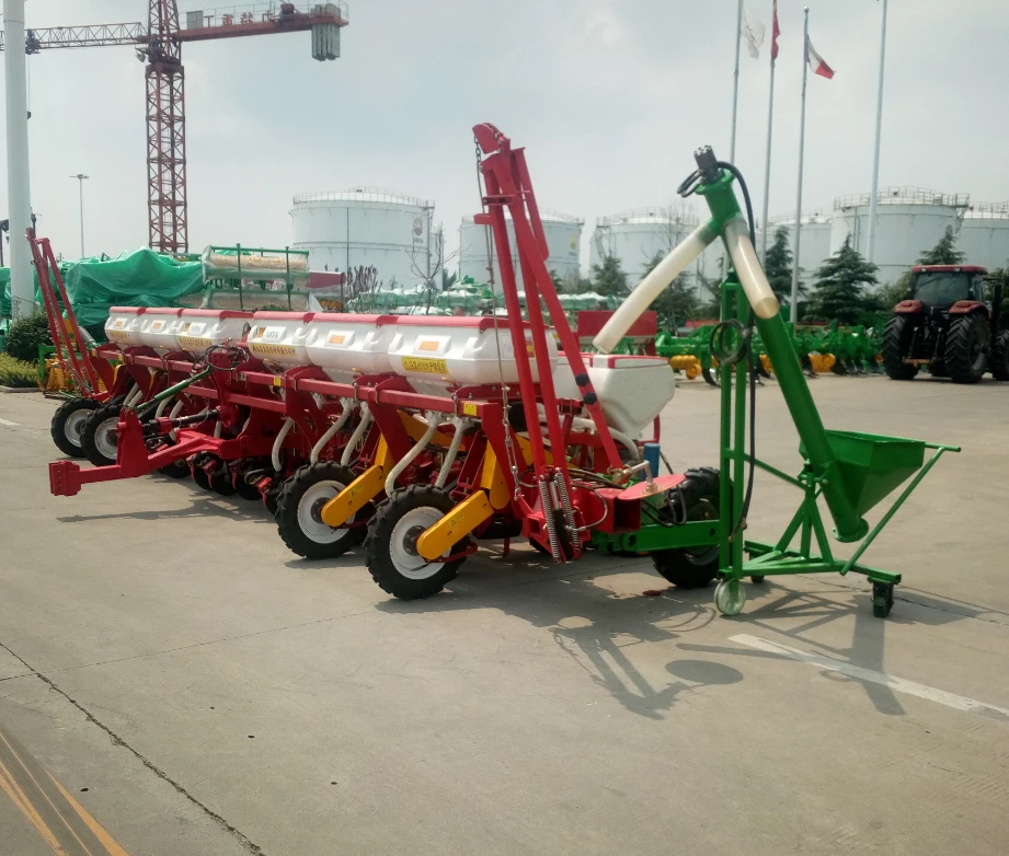 Multi-fuction air suction precision corn /maize bean planter 4/6/8/10/12 rows seed planter