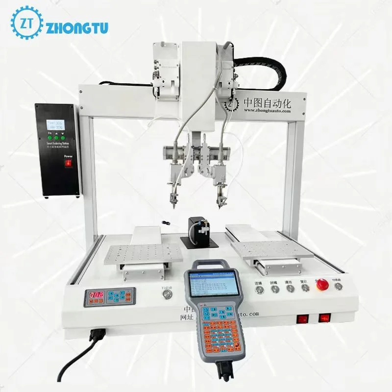 Wholesale Price Hot Pressing Soldering Machine Cutting And Stripping Functions Wire Cable Soldering Machine