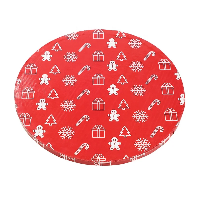 XJH 6 8 10 12 Inch Wholesale Custom Gold Sliver Foil Cake Circles Boards Cake Base Cardboard Round Cake Drums