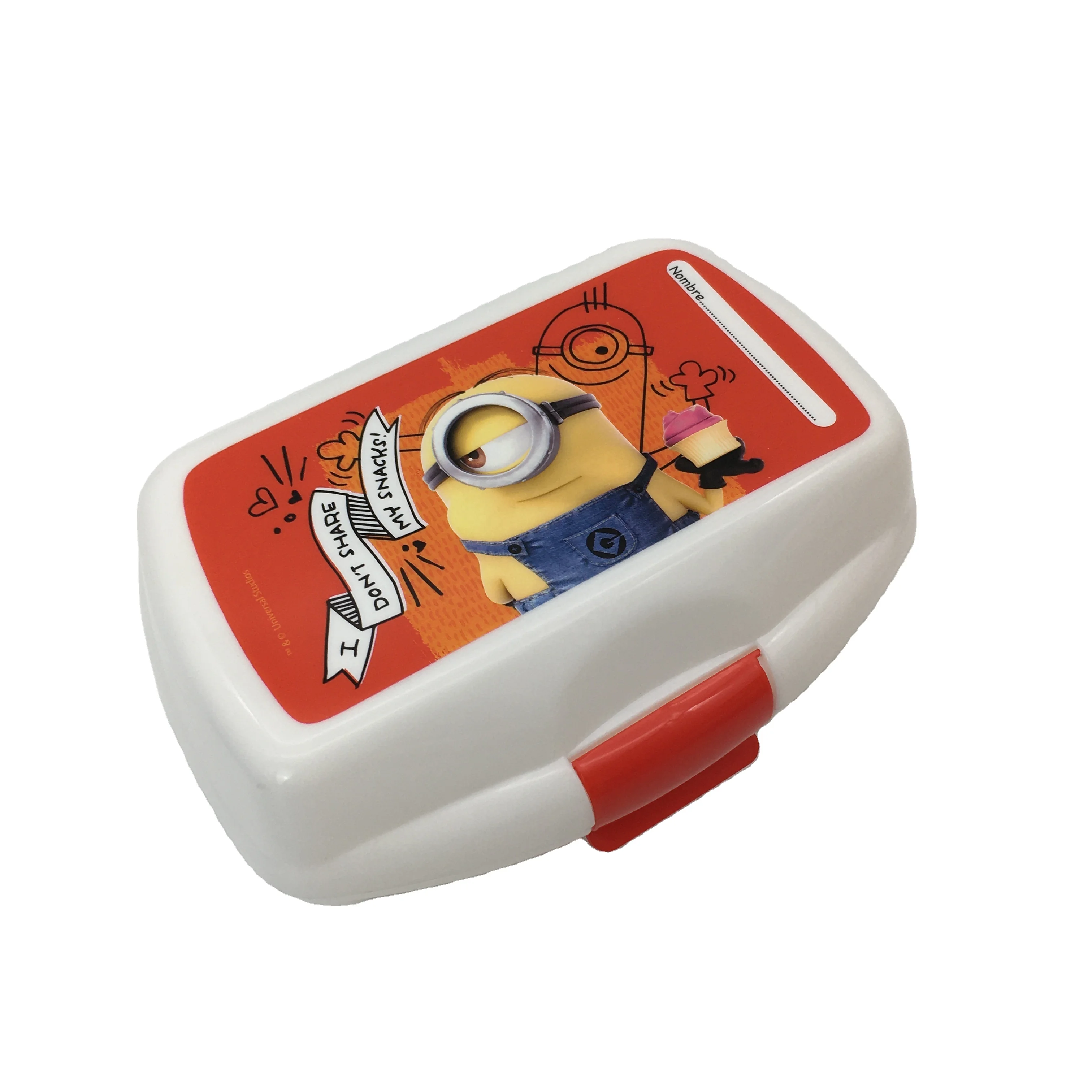 Plastic PP Lunch Box Tableware School Food Container Sushi Box Leak-Proof Kid Fruit Snack Portable Container