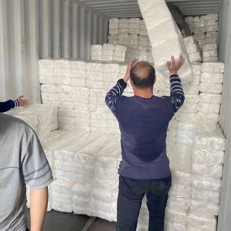 China Factory Bulk Kid Pampering Diapers Custom Breathable Soft Cotton Baby Nappies Diaper