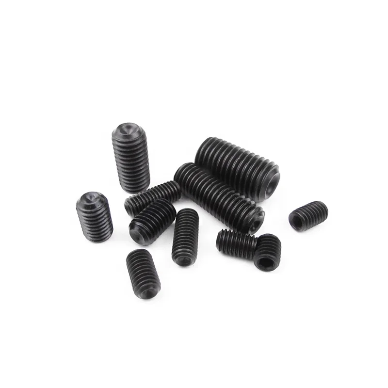 M2.5-0.45 * 6 вогнутой конец комплект внутренний шестигранный черный винт с однотонными чашки