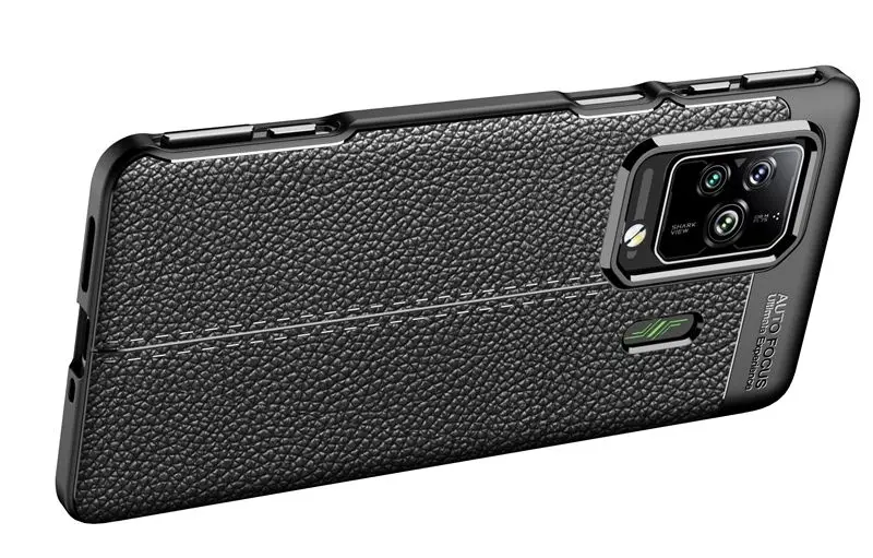 Auto Focus Shockproof Leather Mobile Phone Shell Silicone TPU Phone Case Cover For Xiaomi Black Shark 5 Pro Blackshark5