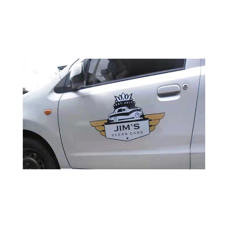 custom adhesive Weatherproof UV Resistance Outdoor Vinyl Die Cut Logo PVC Decal Car Bumper Sticker