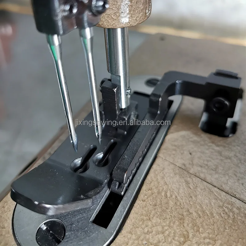 Низкая цена GK20-DN-2S техника Double Needle промышленная Двойная игла для изготовления мешков шов снизу швейная машина