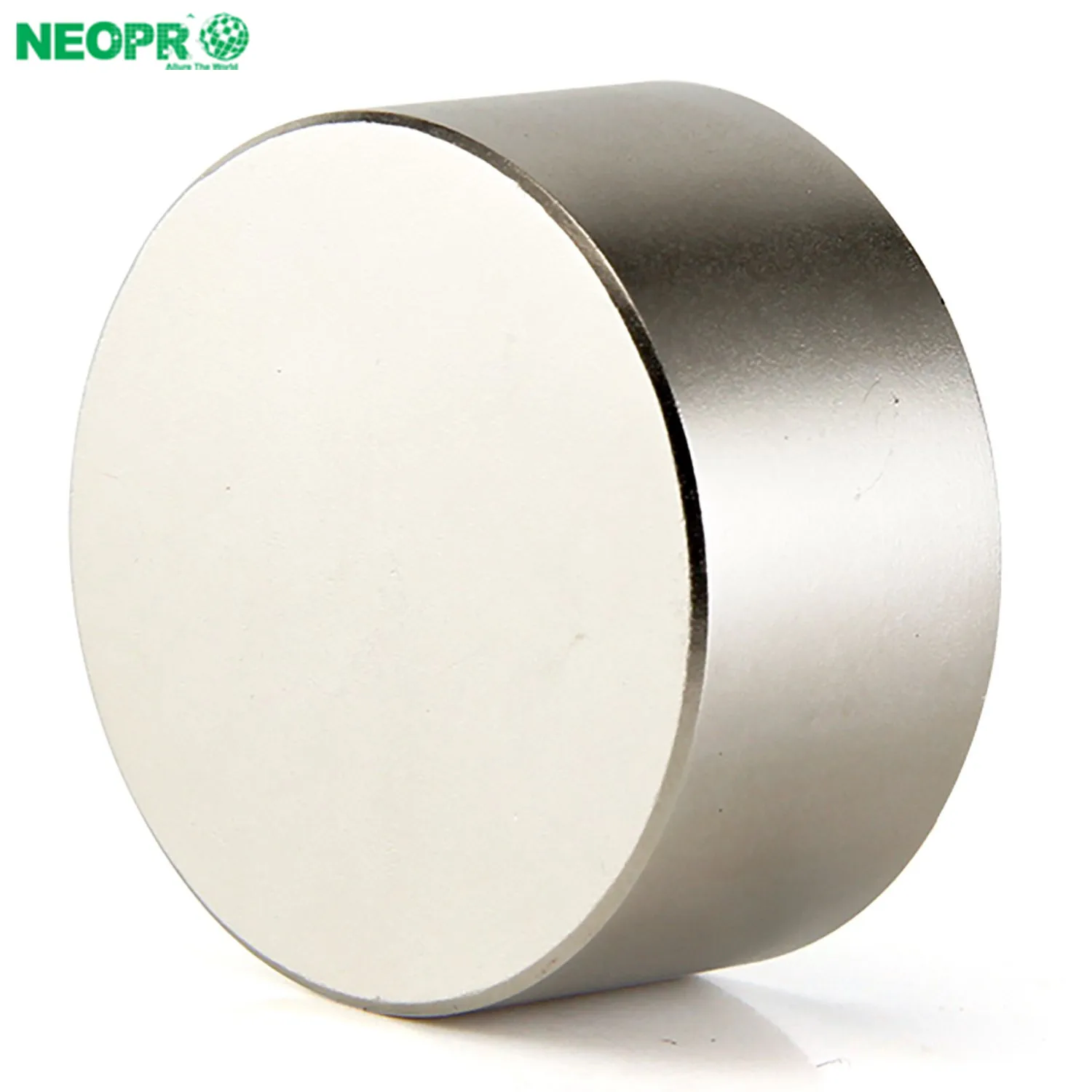 Customized Size N52 Ni Big round Shape  Ndfeb Neodymium Magnet self-adhesive