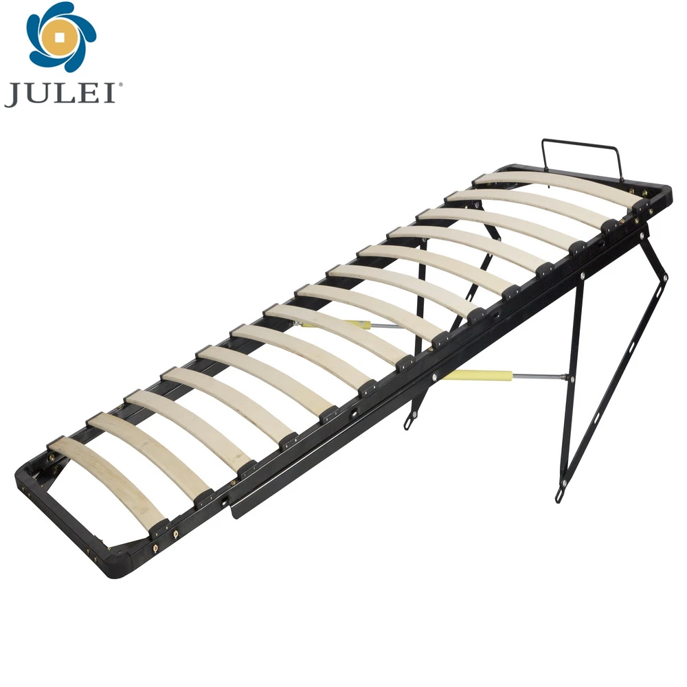 Simple Smart Furniture Foldable Meal Bed Frame With Storage Space