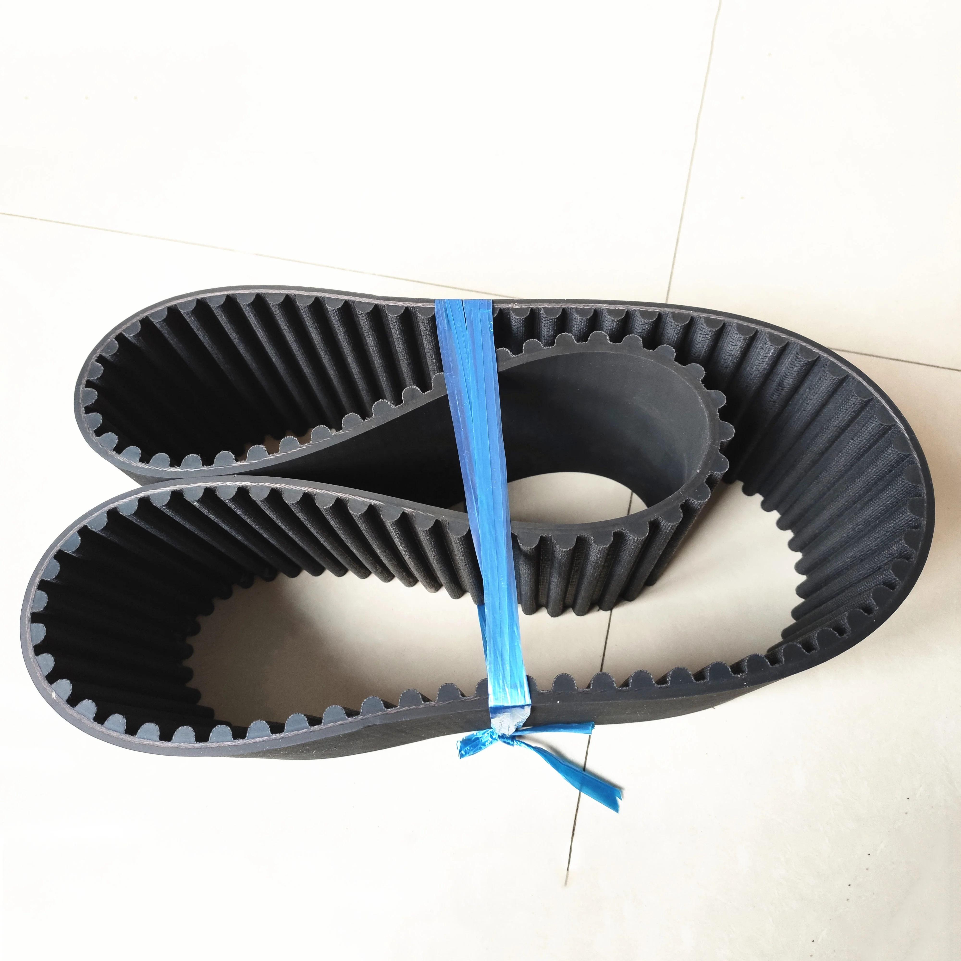 Single side rubber material htd 14m timing belt