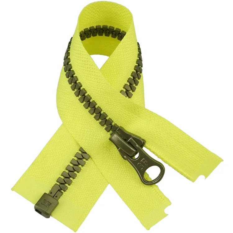 3F Zipper manufacturer  #5 vislon zipper, plastic zipper, resin zipper