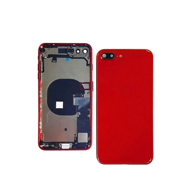Корпус из розового золота для iphone 6 7 дюймов задняя часть с плоскими иглами набор переоборудования цветов алмазная Замена