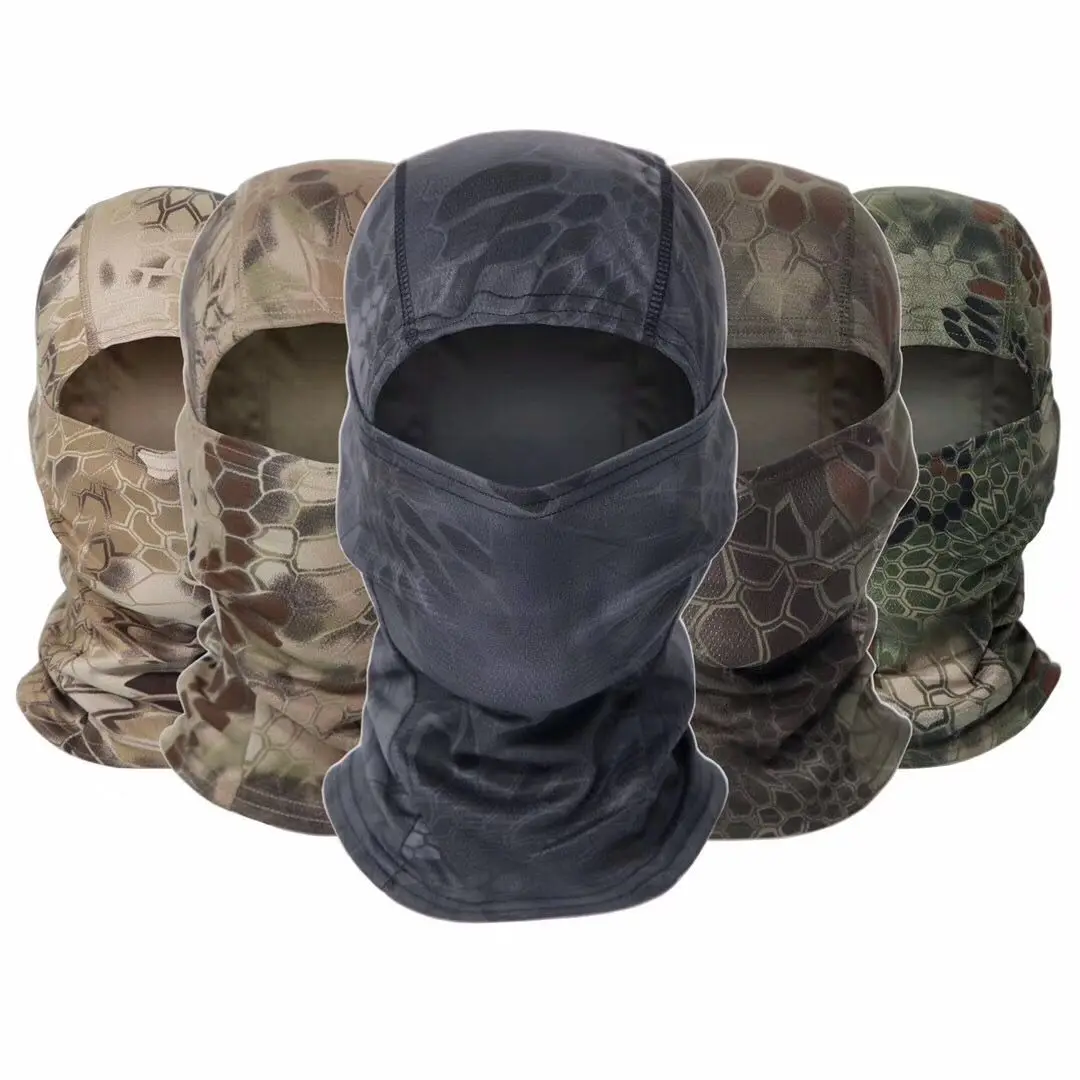 Military CP Balaclava Full Face Scarf Cycling Neck Head Warmer CS Wargame Hunting Ski Sports Tactical Men Camo