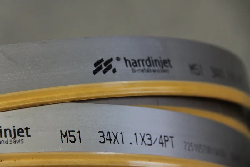 High quality SIMSEN M51 Harrdinjet bandsaw use to band saw machine for metal cutting