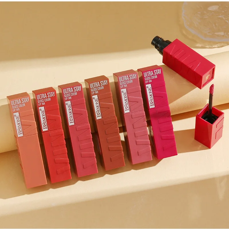 makeup glitter liquid lipstick cosmetics wholesale unique lipstick custom private label vegan lip plumper lip gloss