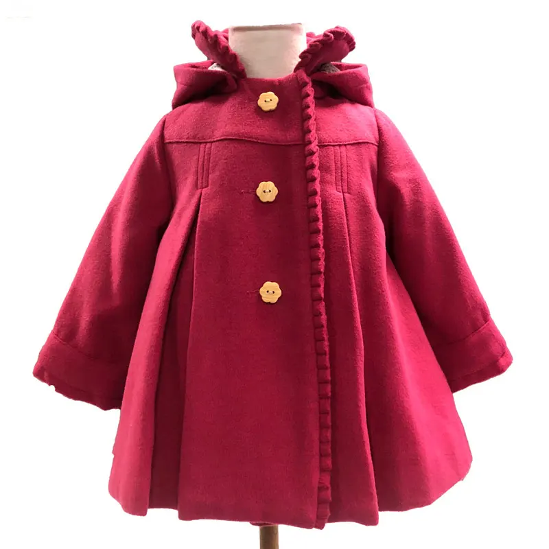
Christmas Performance Outwearing Kids Little Girl Christmas Clothes Cloak Kid Poncho Hood Cape Coat Snowsuit Winter Outfit 